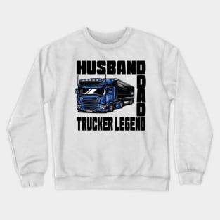 Trendy husband dad ever Crewneck Sweatshirt